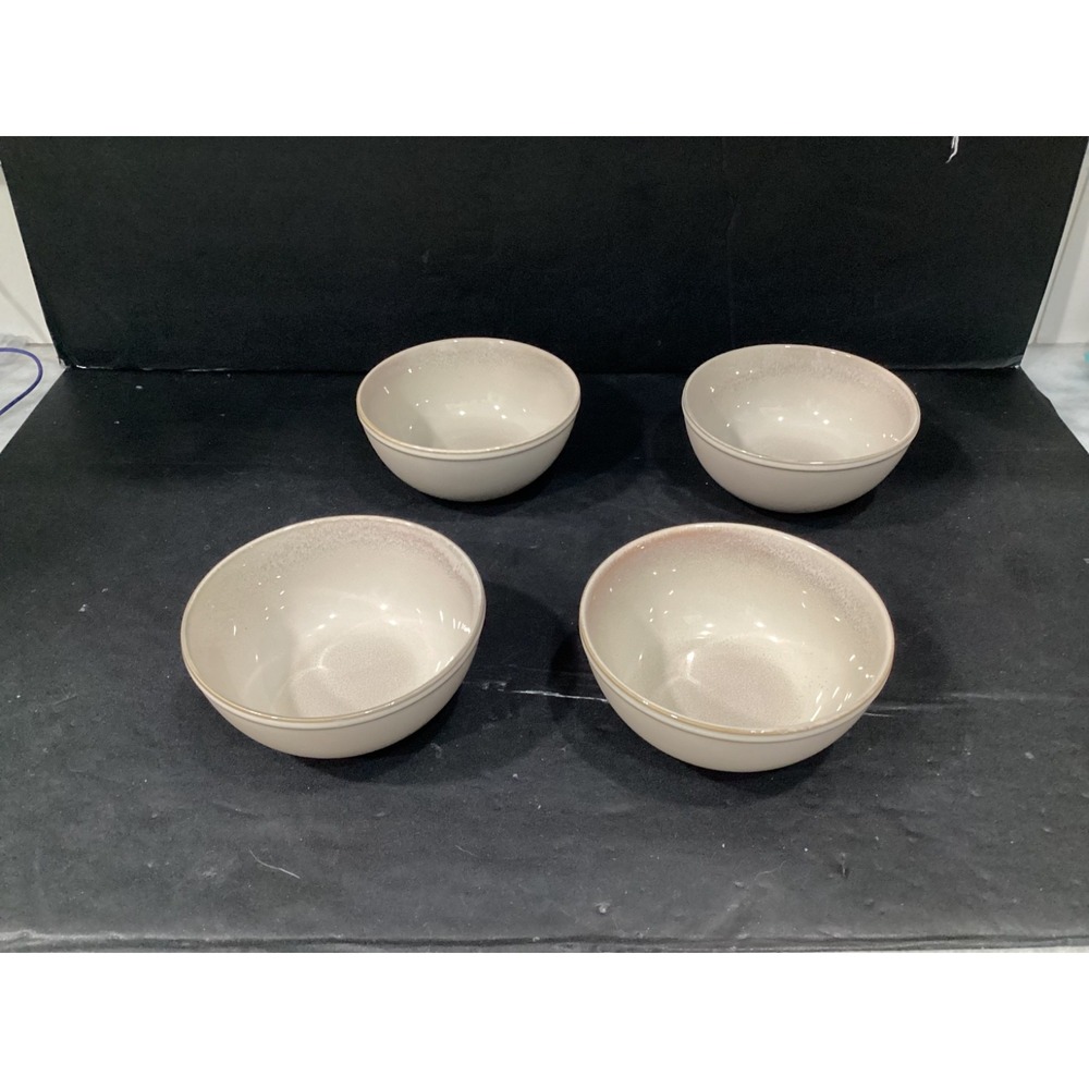 Set of 4 Corelle Handcrafted Stoneware Glaze Oven Safe Cereal Bowls